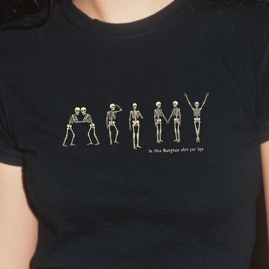 BTS ARMY of the Dead Halloween Baby Tee