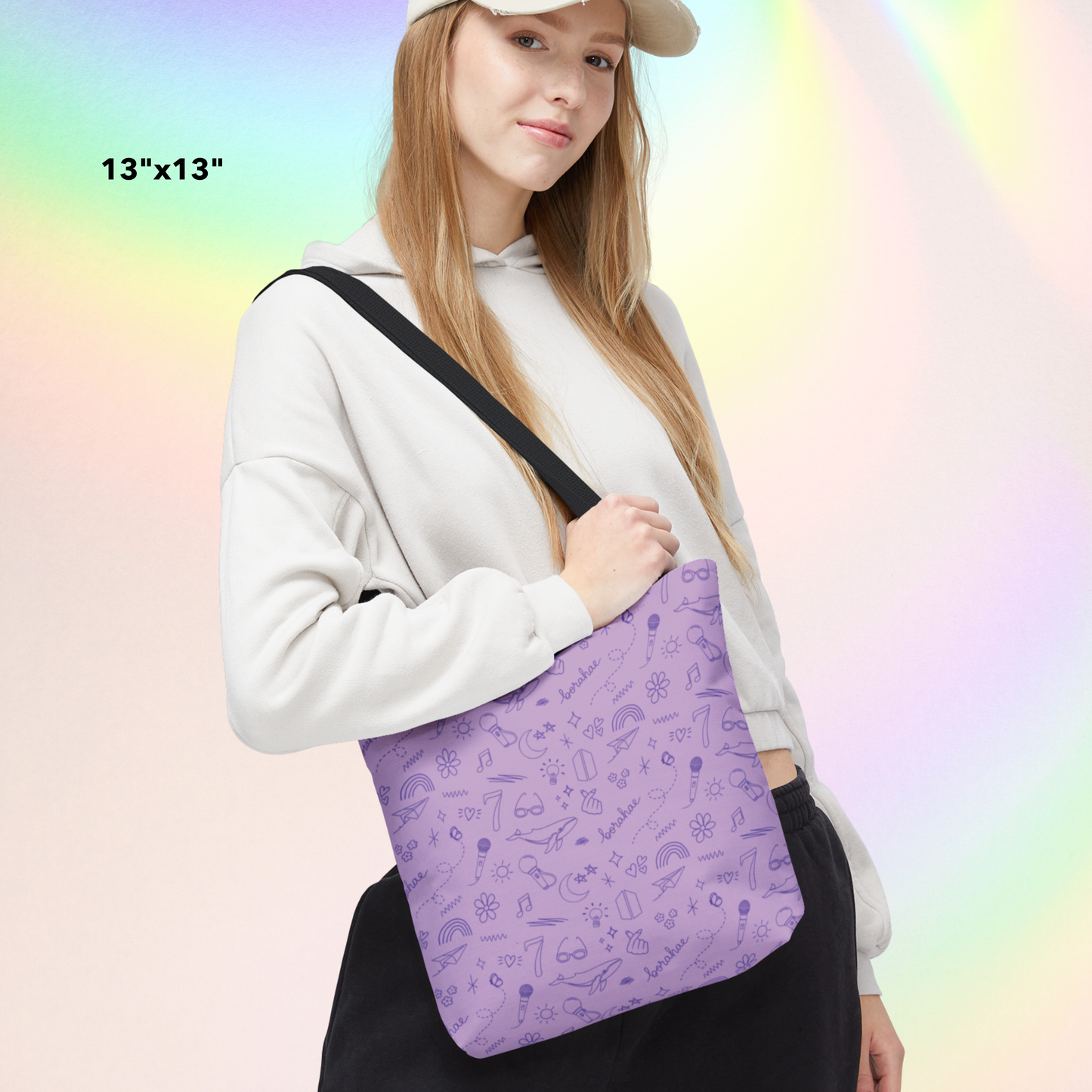 Borahae Tote Bag