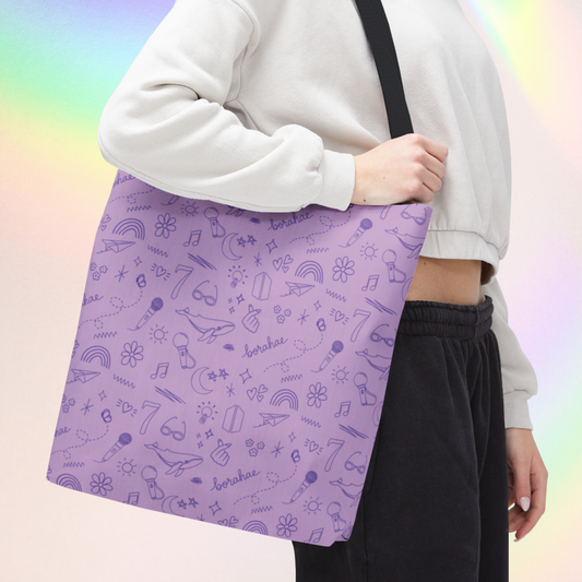 Borahae Tote Bag