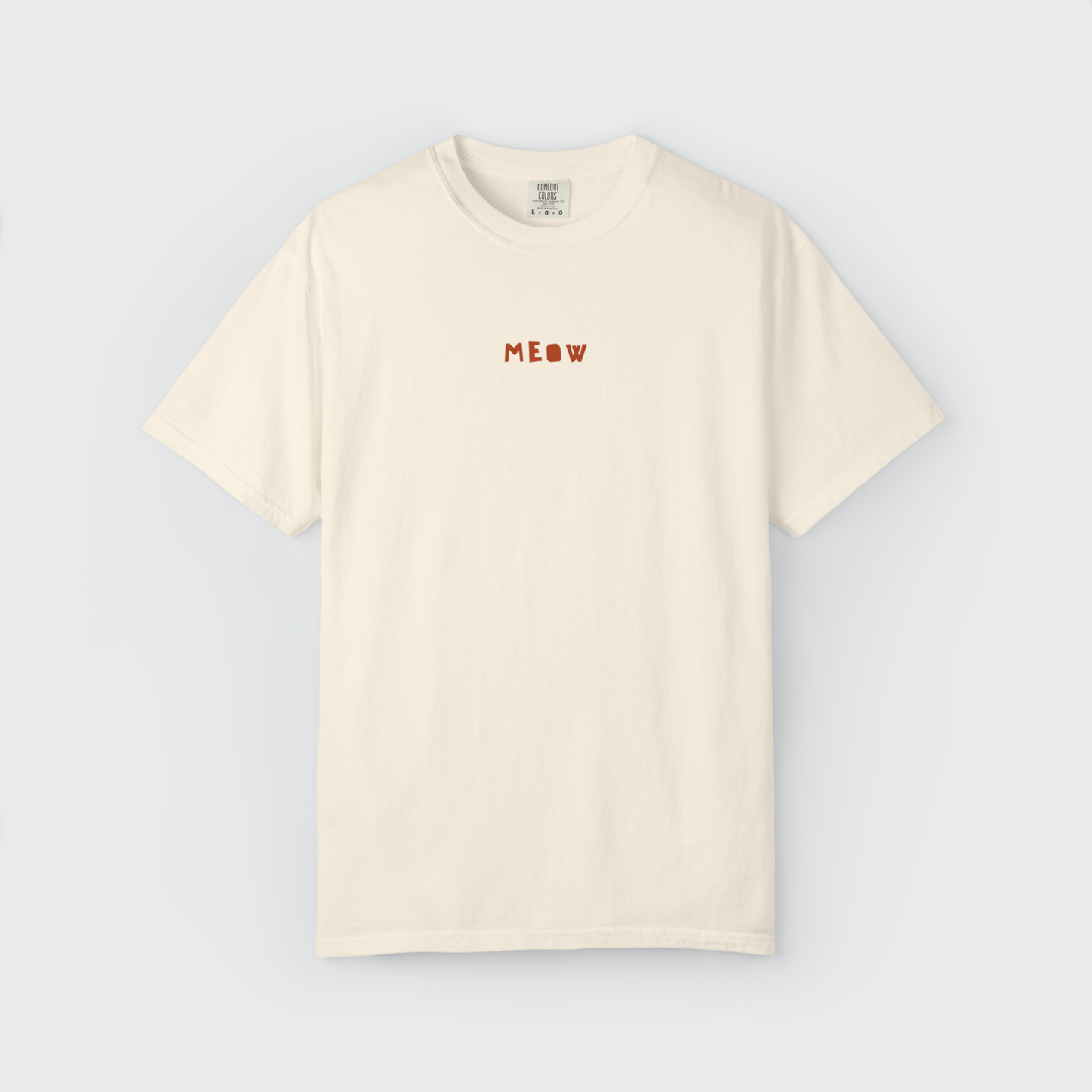 Cat Lady Suga Bias Relaxed Tee, Front/Back Design