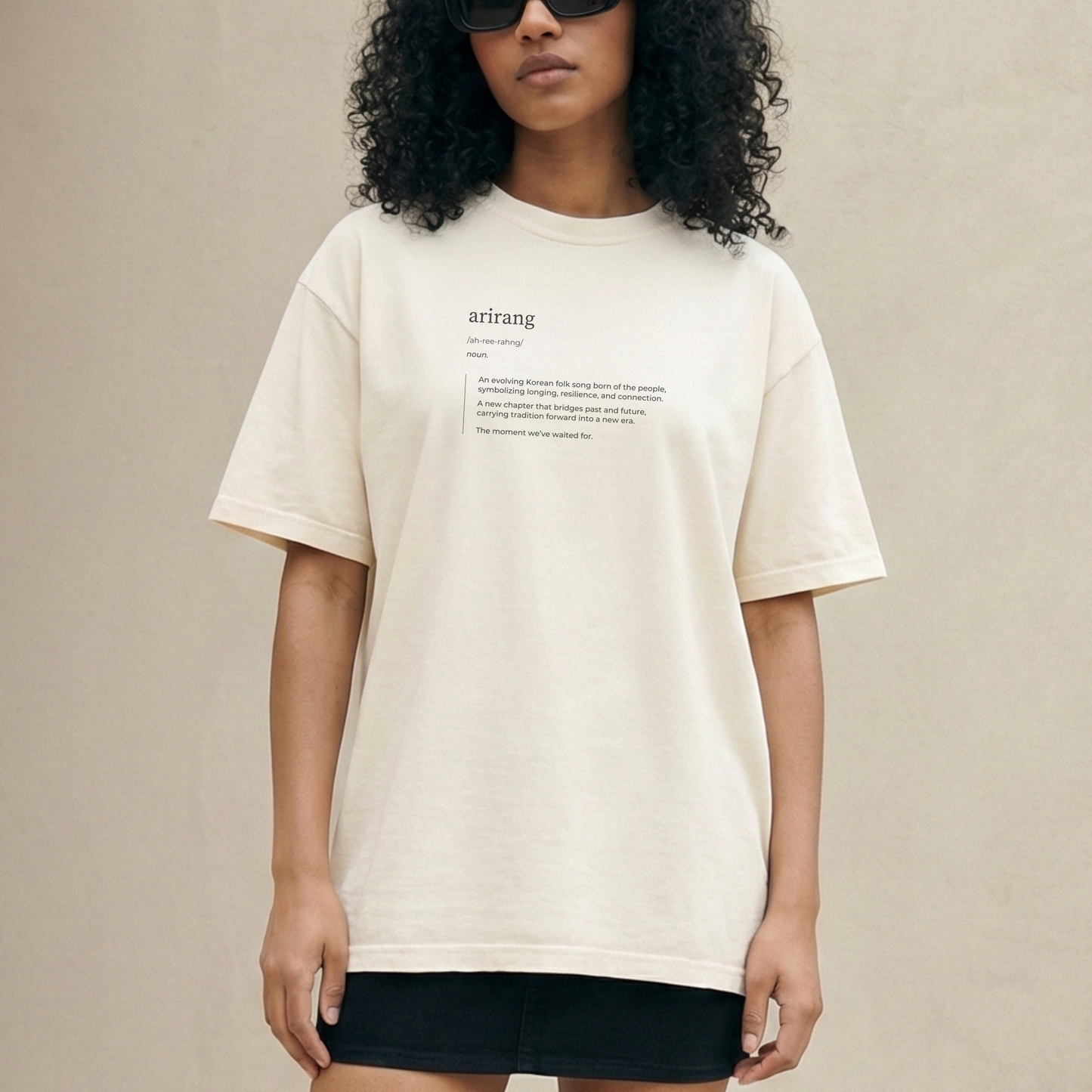 Arirang Relaxed Tee