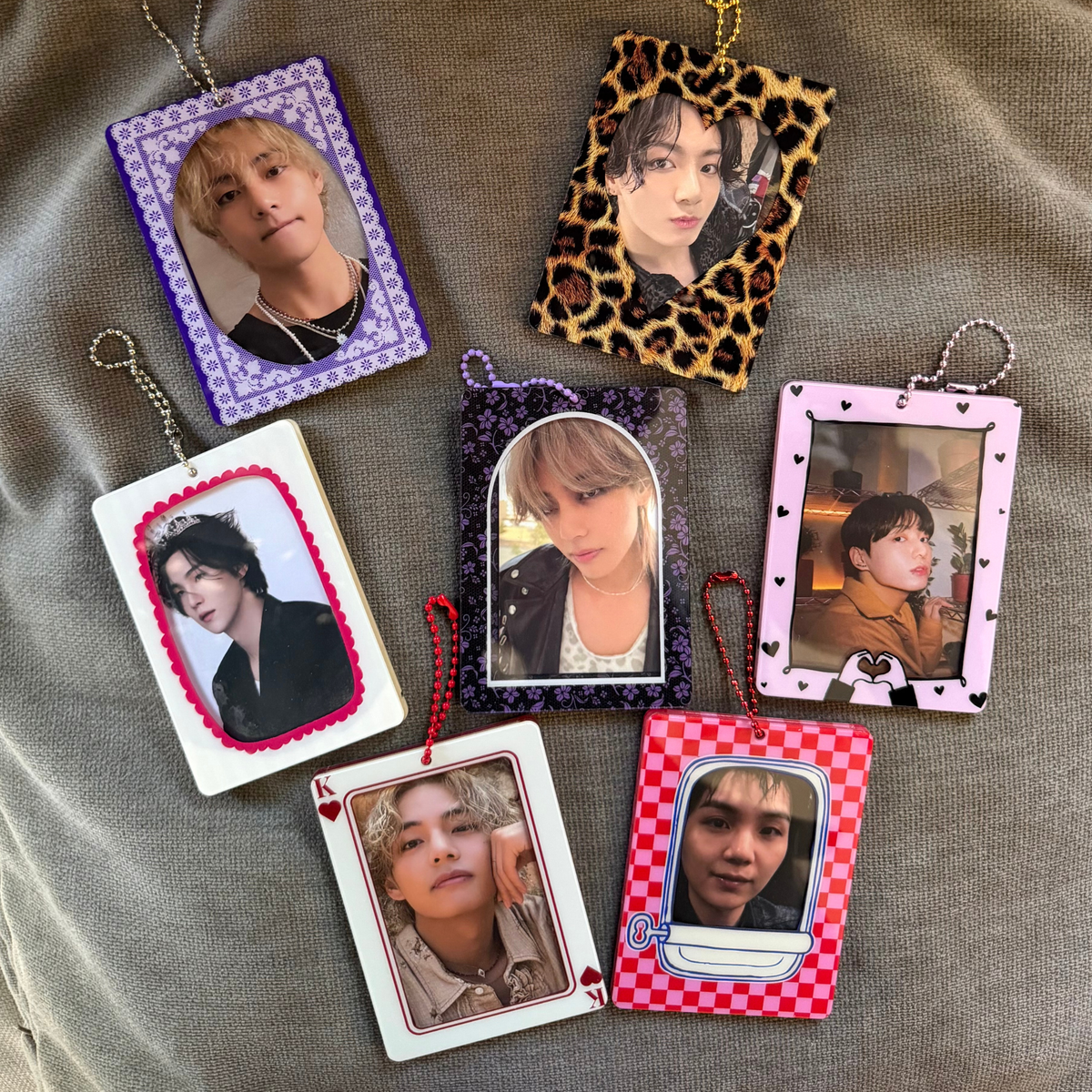 Catch of the Day Acrylic KPop Photocard Holder