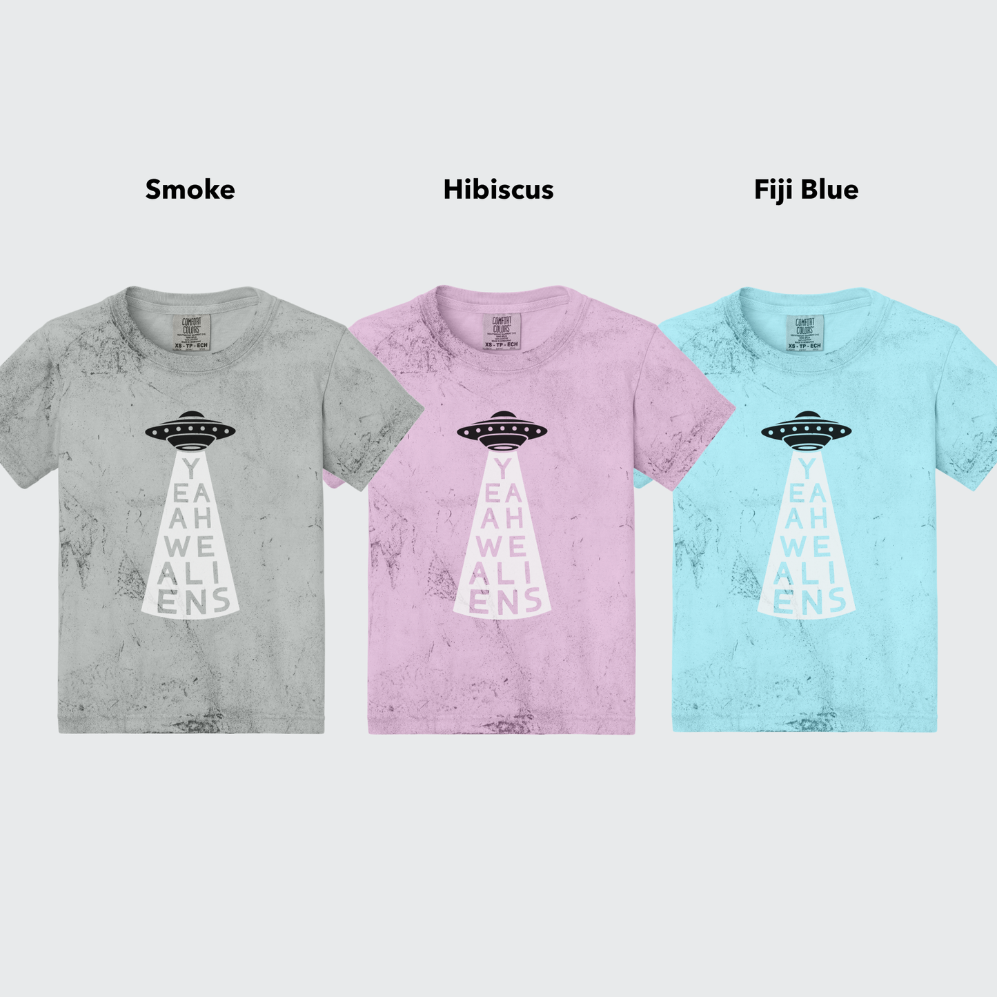 Aliens Color Blast Baby Tee