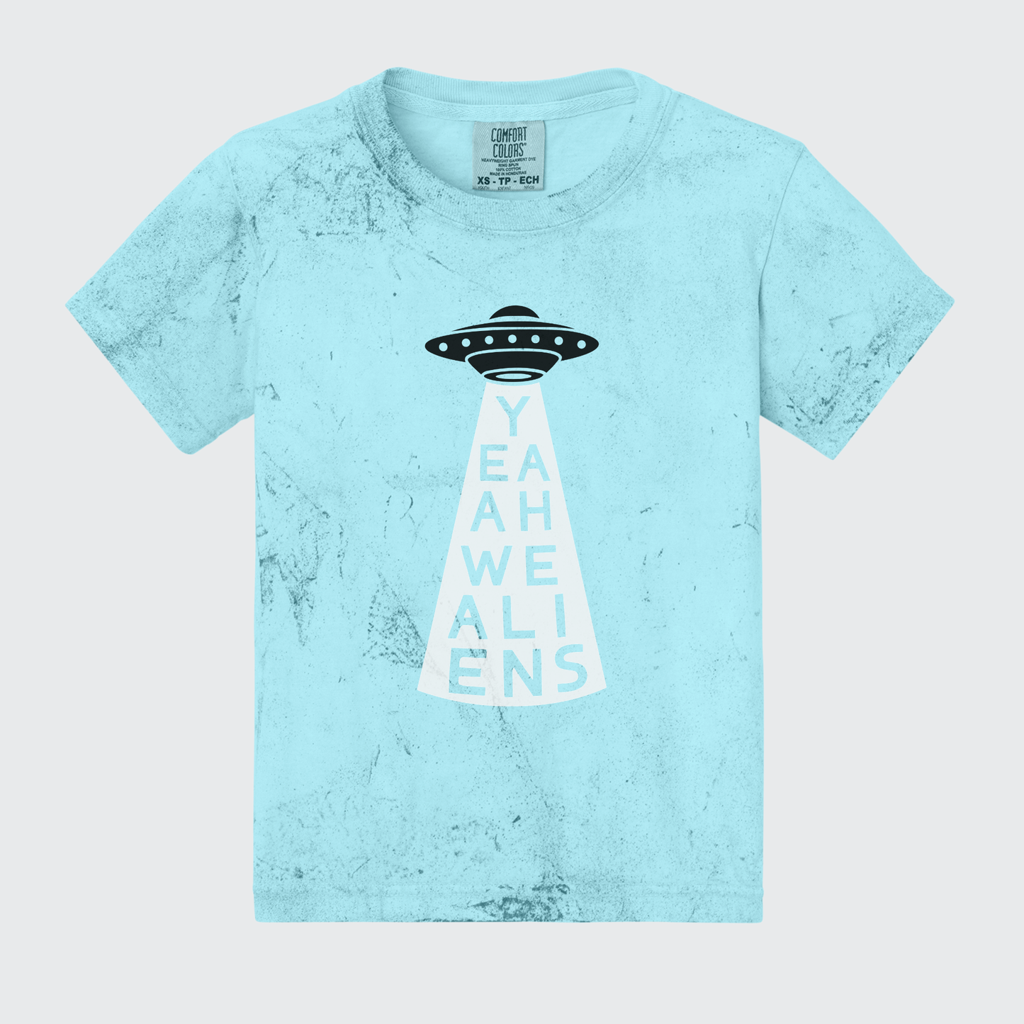 Aliens Color Blast Baby Tee