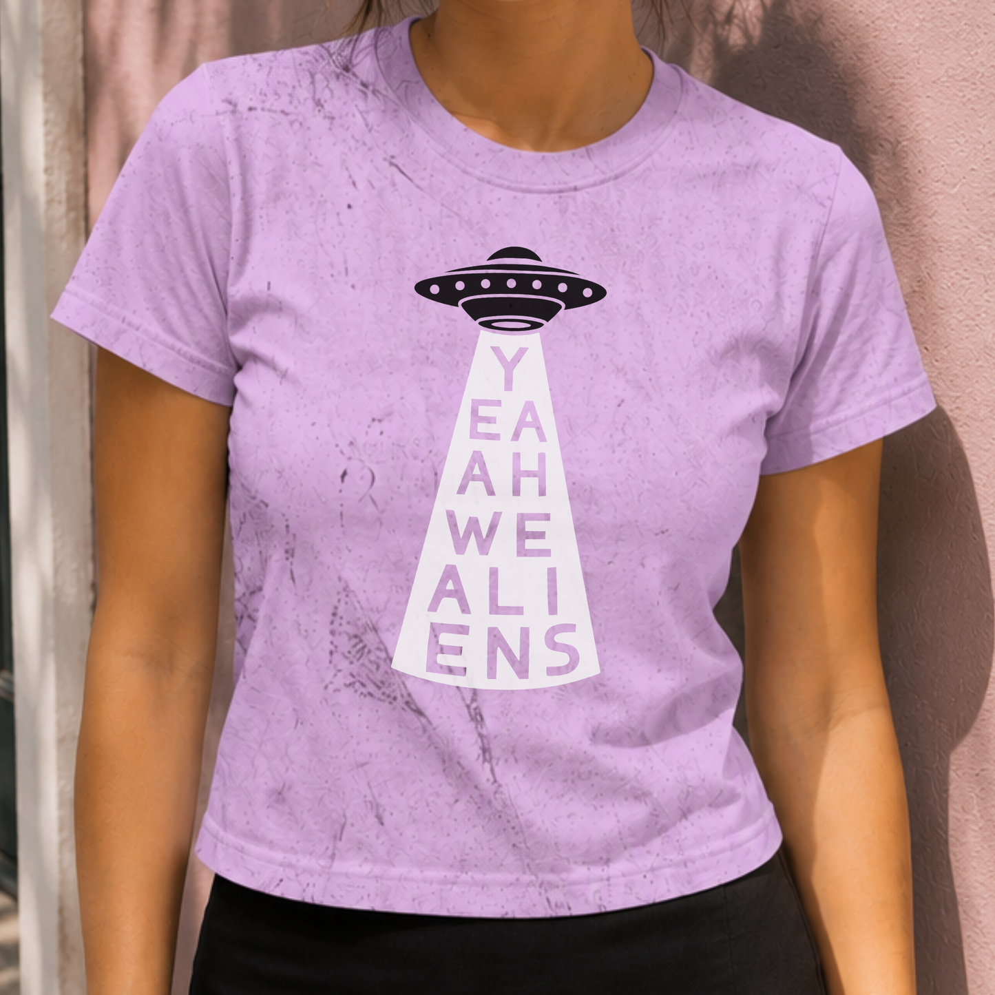 Aliens Color Blast Baby Tee