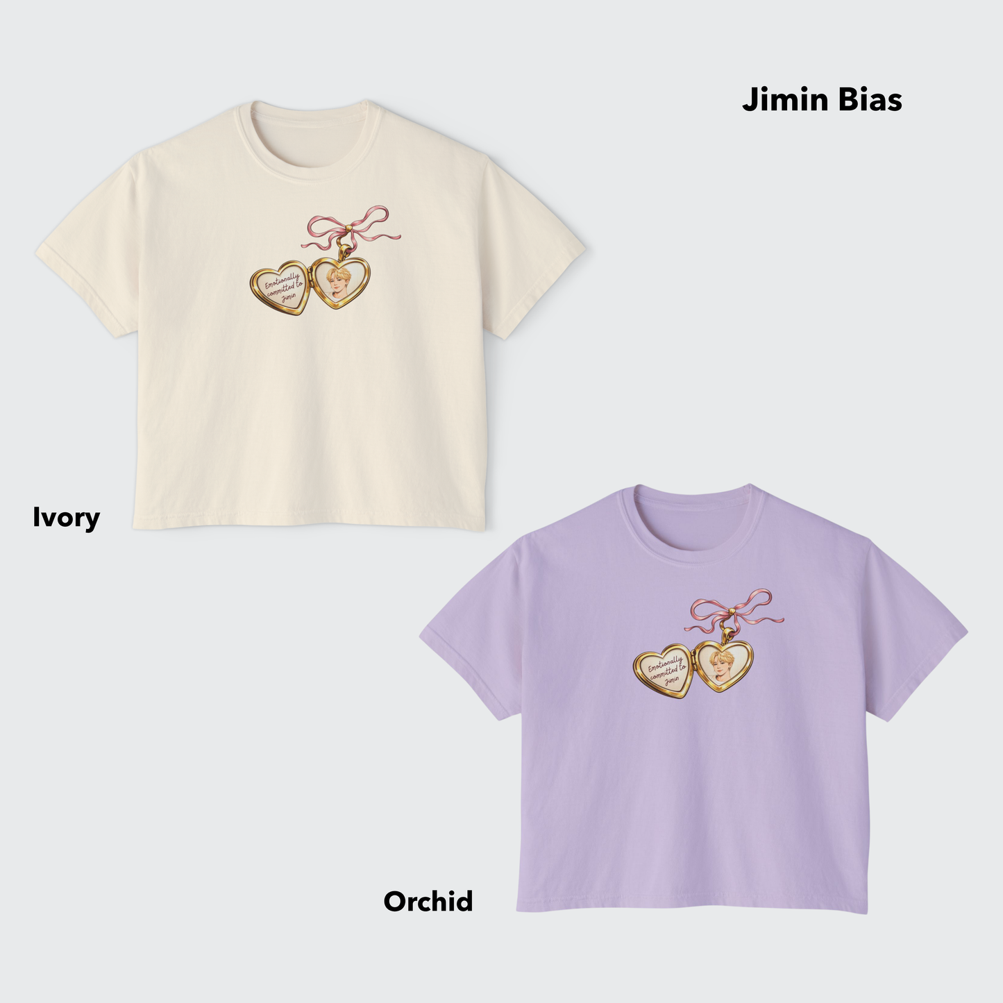 Emotionally Committed Boxy Crop Tee