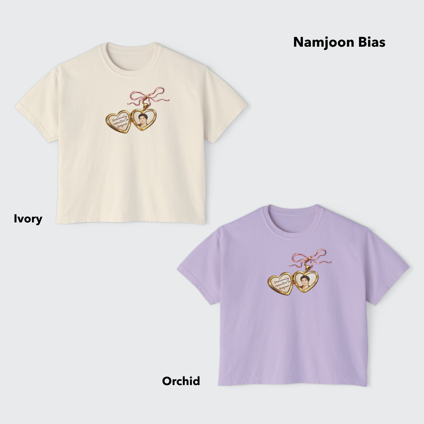Emotionally Committed Boxy Crop Tee