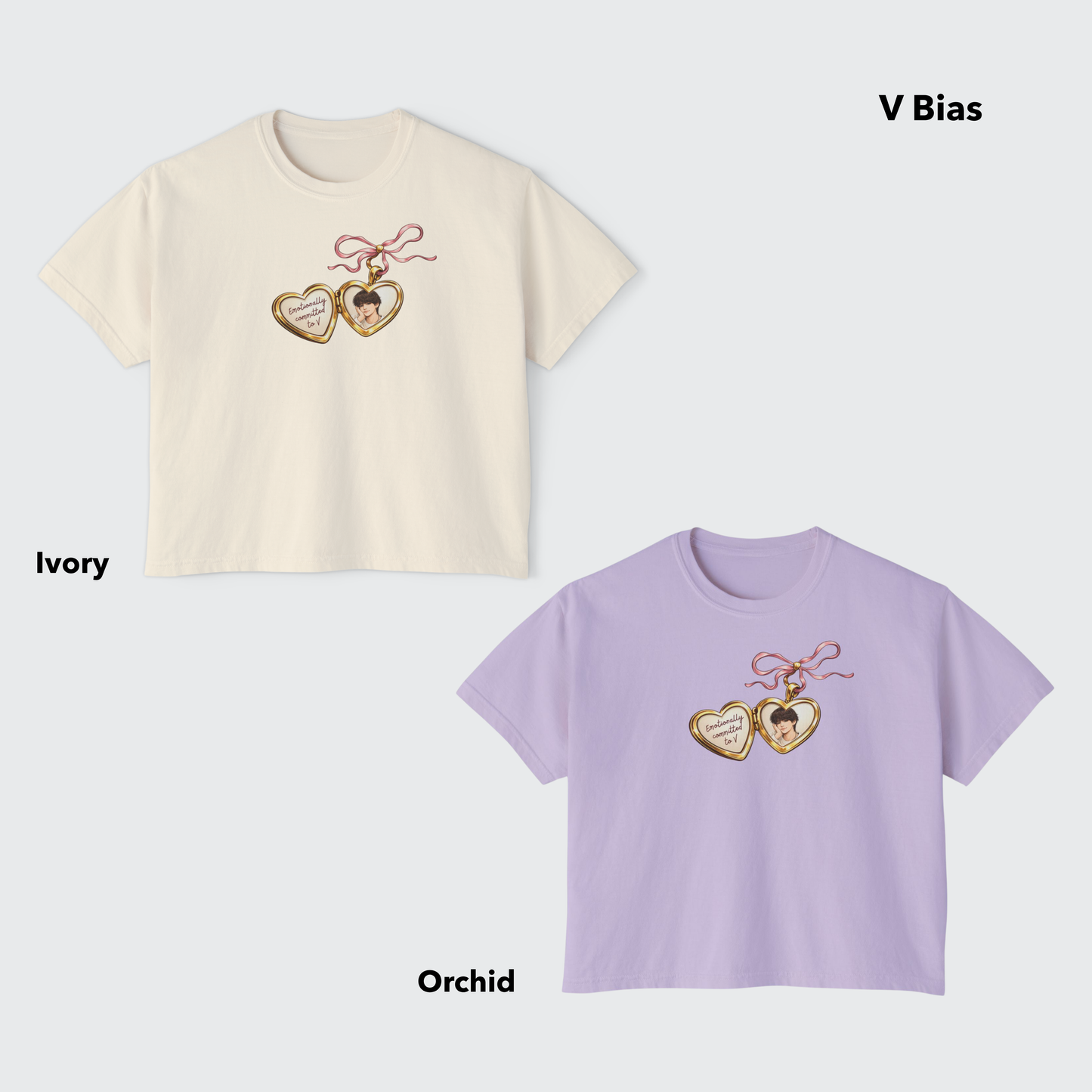 Emotionally Committed Boxy Crop Tee