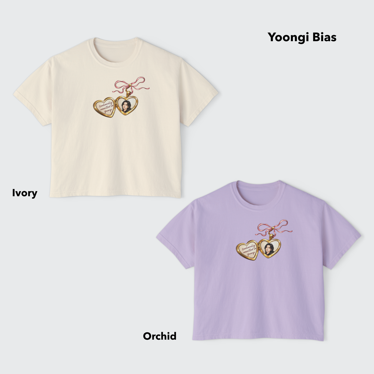 Emotionally Committed Boxy Crop Tee