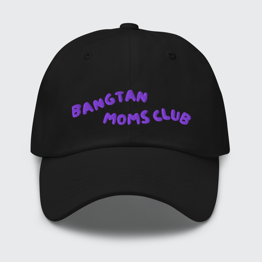 Bangtan Moms Club Embroidered Dad Hat