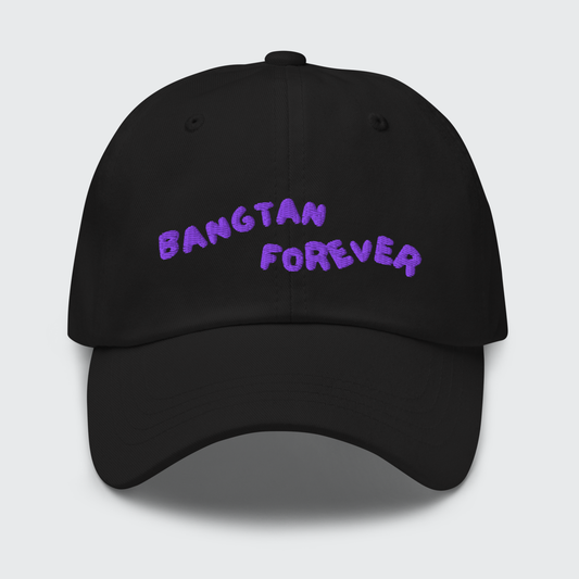 Bangtan Forever Embroidered Dad Hat