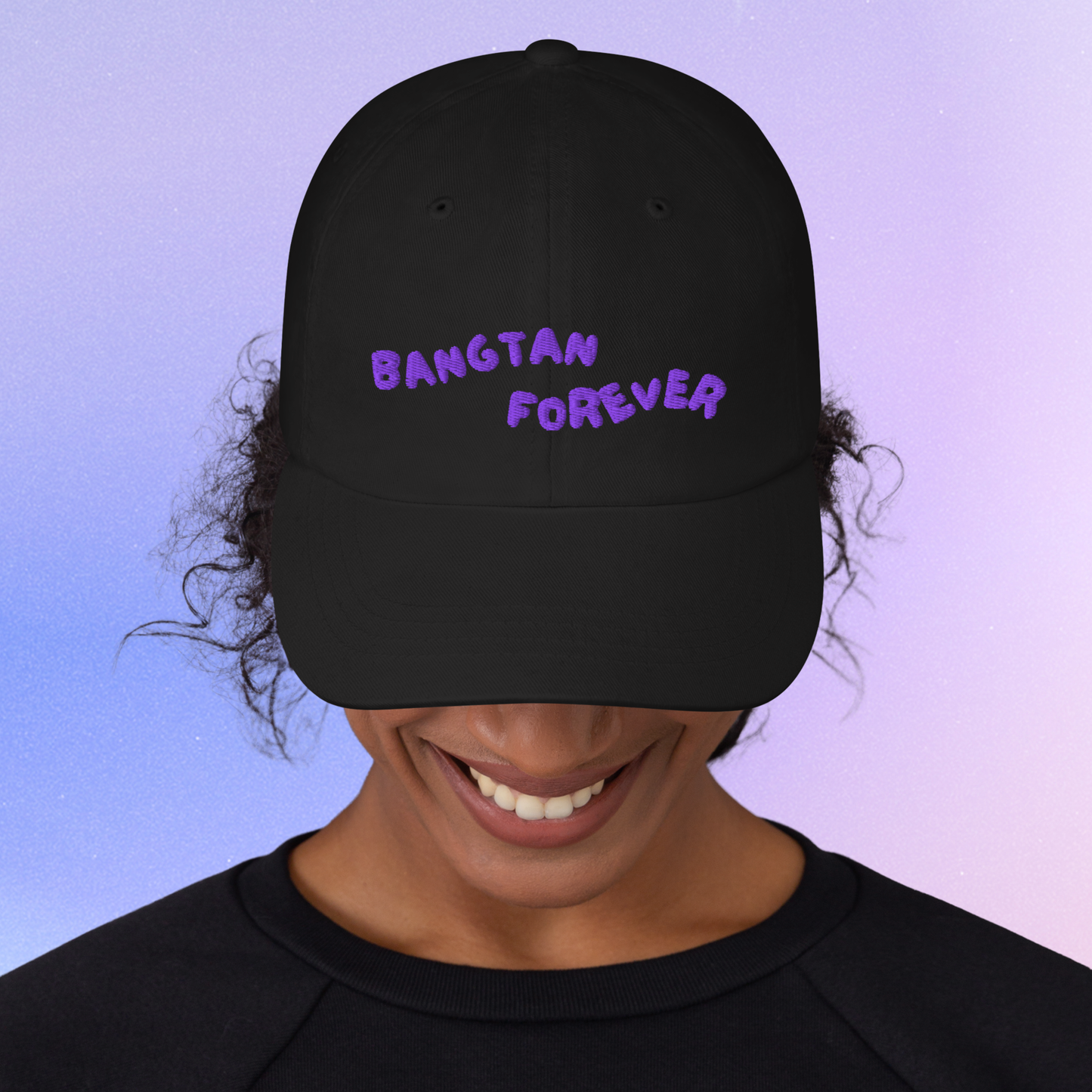 Bangtan Forever Embroidered Dad Hat