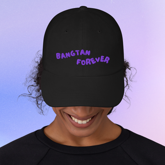 Bangtan Forever Embroidered Dad Hat