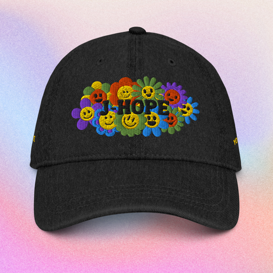 JHope Denim Dad Embroidered Dad Hat