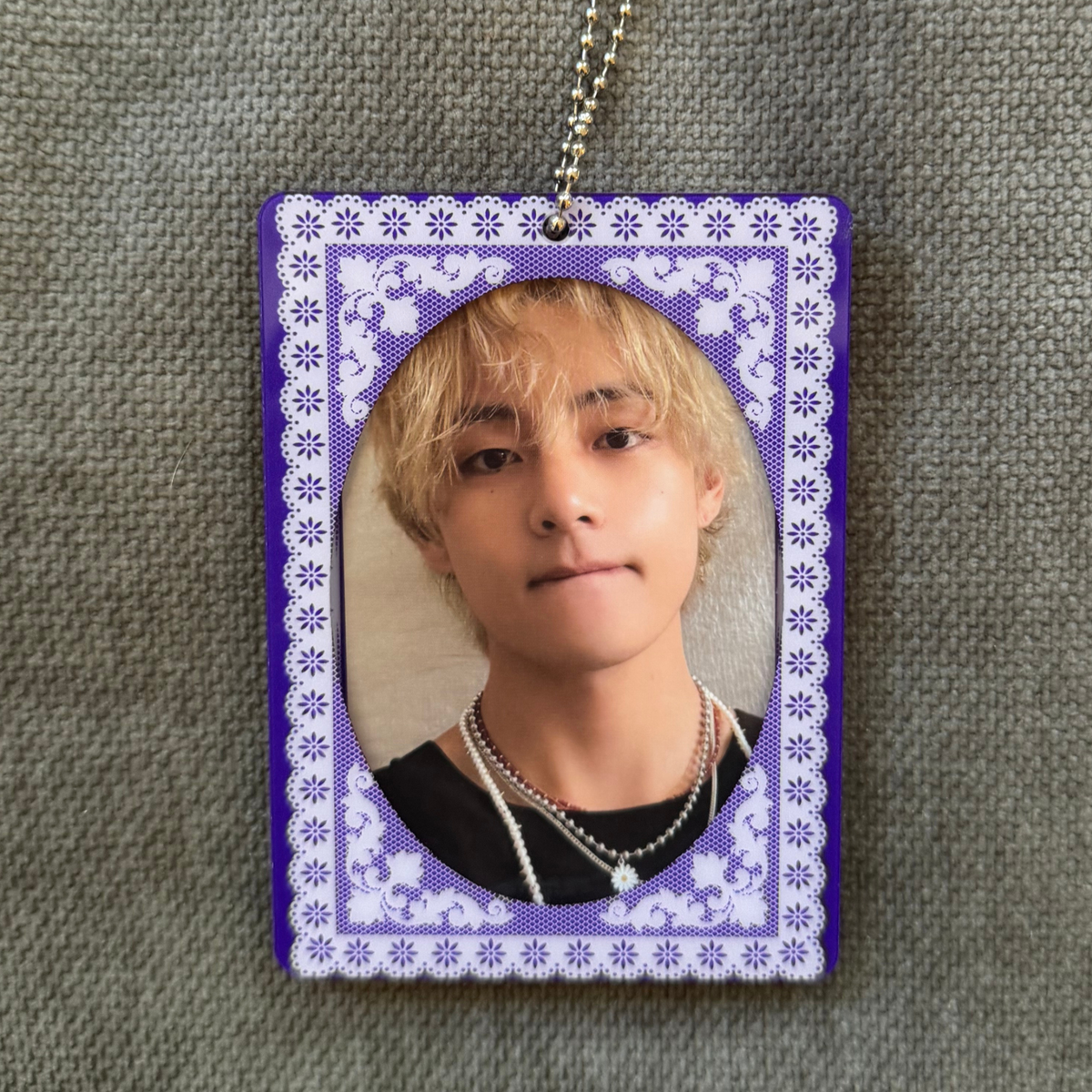 Lace Acrylic KPop Photocard Holder