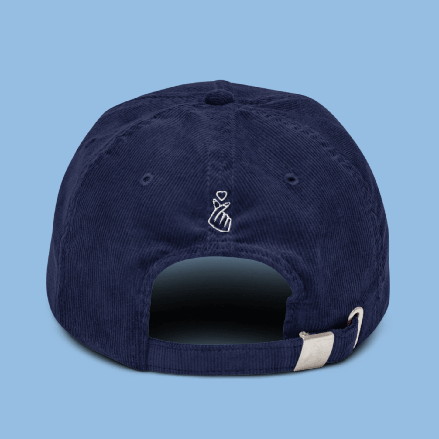 Keep Swimming Corduroy Embroidered Dad Hat
