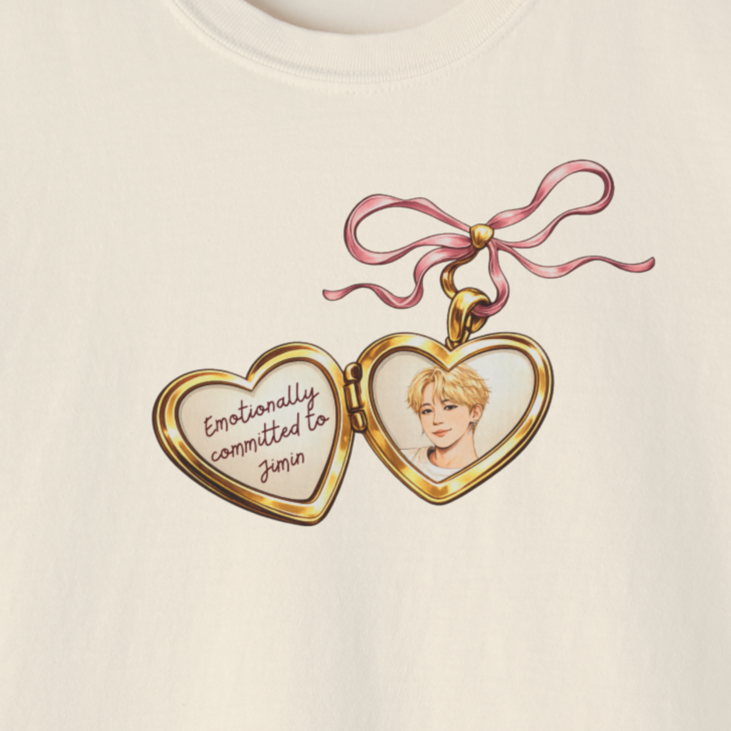 Emotionally Committed Boxy Crop Tee