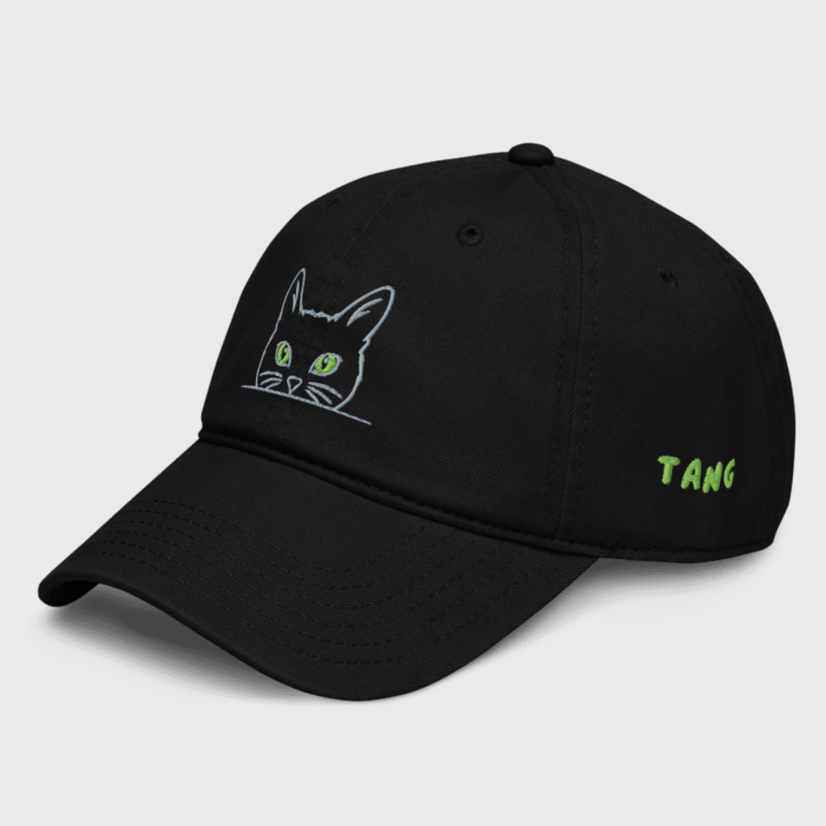 Tang Cat Embroidered Dad Hat