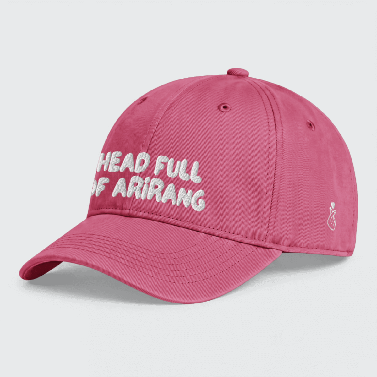Head Full of Arirang Embroidered Dad Hat