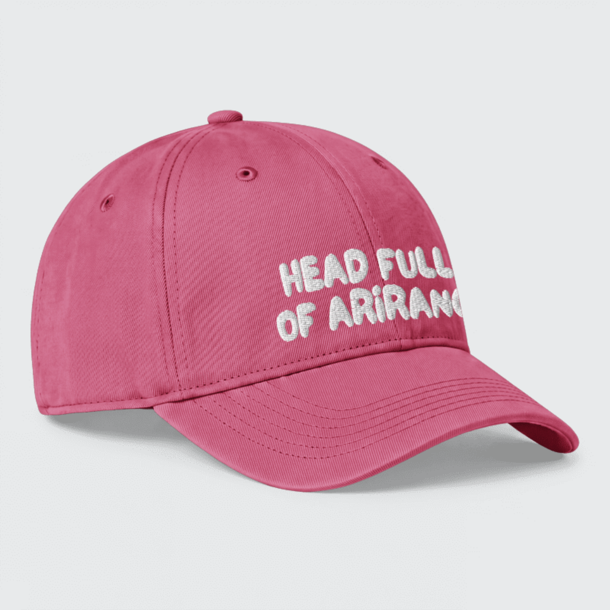 Head Full of Arirang Embroidered Dad Hat
