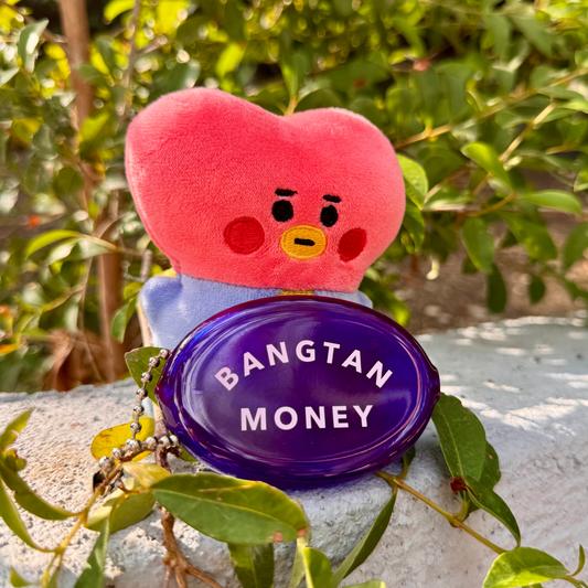 Bangtan Money Coin Pouch, Bag Charm