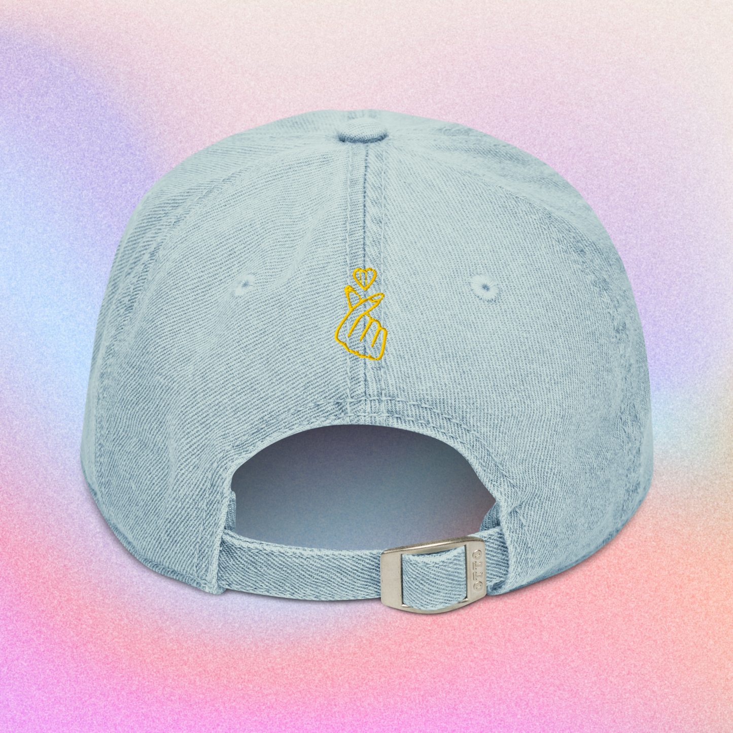 JHope Denim Dad Embroidered Dad Hat