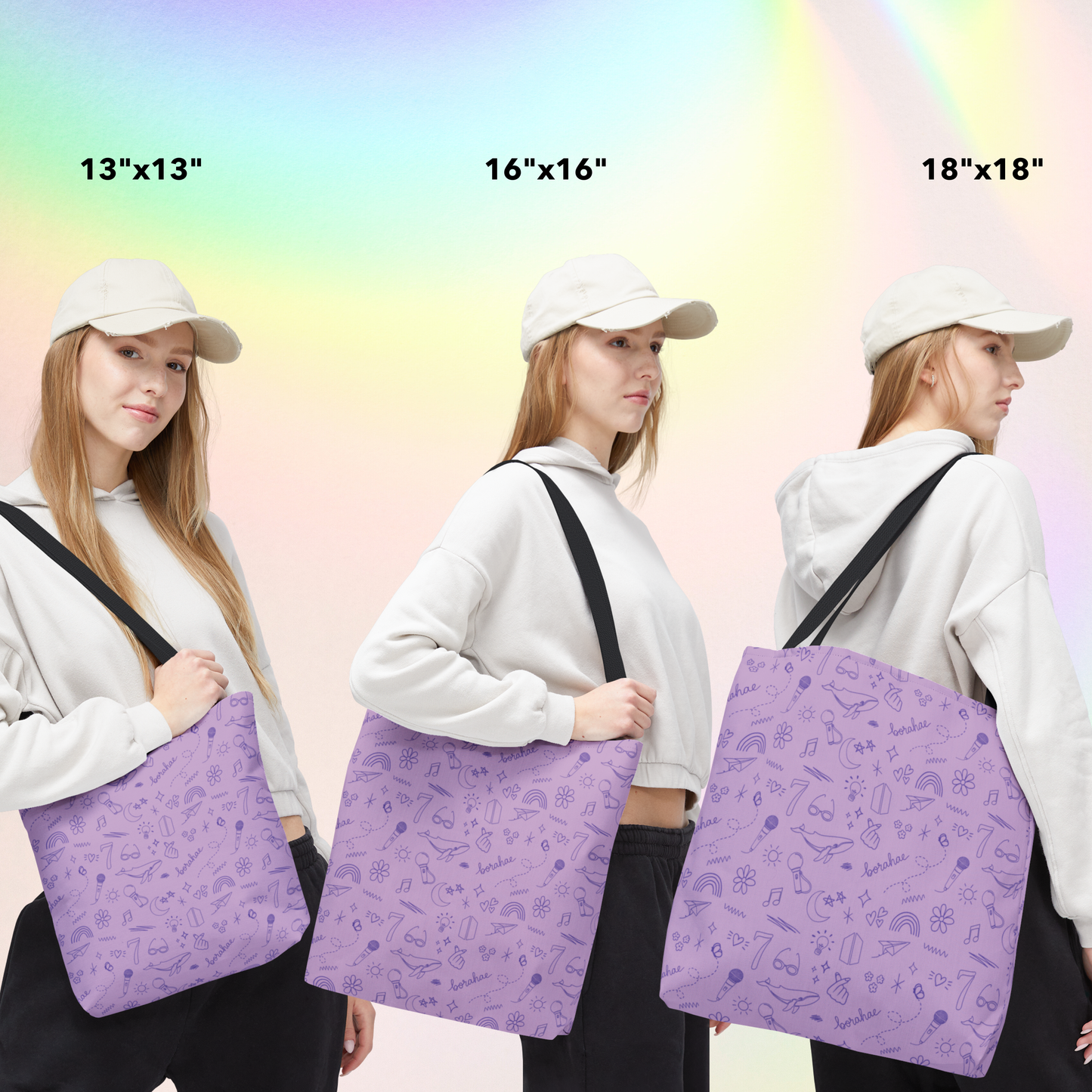 Borahae Tote Bag