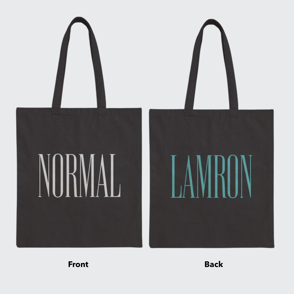 Normal / Lamron Tote - Kpop Bangtan Inspired Cotton Bag