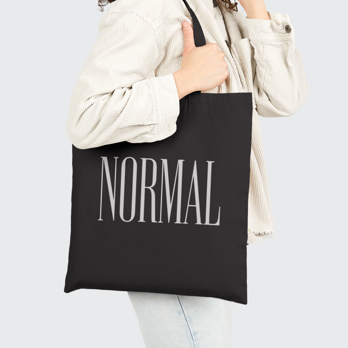 Normal / Lamron Tote - Kpop Bangtan Inspired Cotton Bag