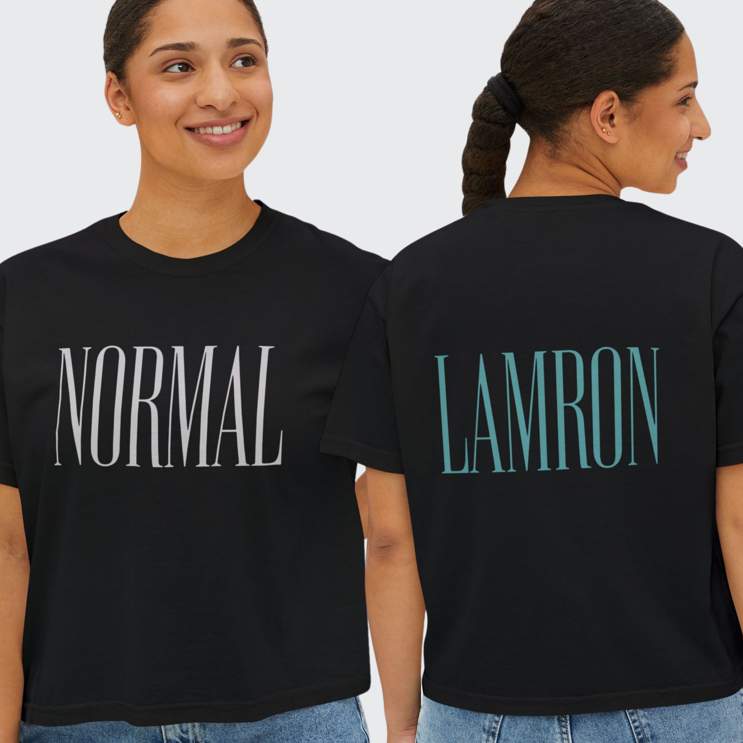 Normal / Lamron Boxy Crop Tee