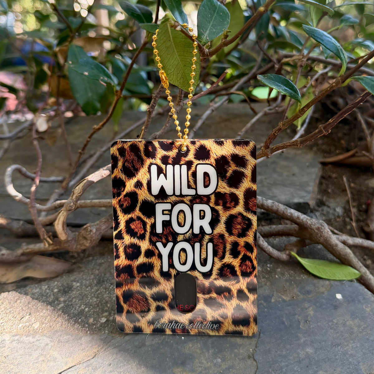 Wild for You Acrylic KPop Photocard Holder