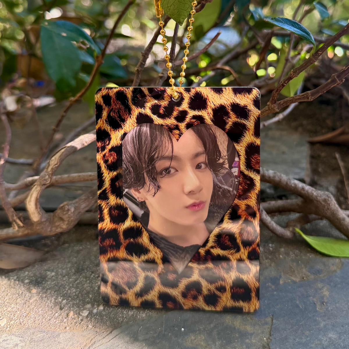 Wild for You Acrylic KPop Photocard Holder